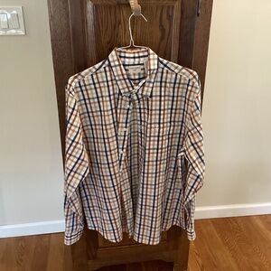Mens Dockers Plaid Button Down Shirt